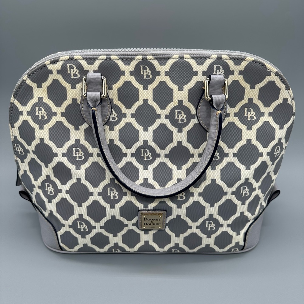 Dooney & Bourke Zip Zip Satchel, Sanibel Gray